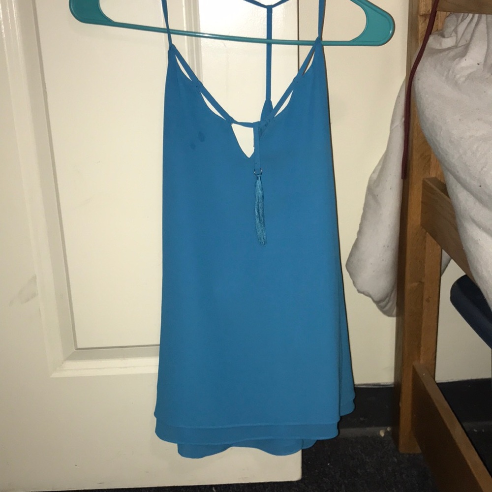 Blue Tank Top